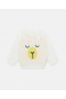  Stella Mccartney Sheep Appliqué ronde hals sweatshirt wit | Kindersweater en T-shirts