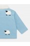  Stella Mccartney Schapenpatroon Spijkerjasje Blauw En Wit | Kinderen Babyjongens