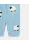 Stella Mccartney Schapenpatroon Denim Broek Blauw En Wit | Kinderen Babyjongens