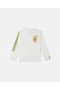 Stella Mccartney Spongebob Graphic T-shirt met lange mouwen, crème | Kinder T-shirts en sweatshirts
