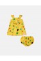 Stella Mccartney Star Pattern Jurk en Bloomer Set Geel | Kinderen Babymeisjes