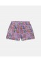  Stella Mccartney Stella Woodland Lettering Elastische Shorts Paars | Kinderbroeken & Shorts