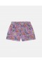  Stella Mccartney Stella Woodland Lettering Elastische Shorts Paars | Kinderbroeken & Shorts