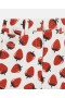  Stella Mccartney Strawberry Print Shorts Crème/rood | Kinderbroeken & Shorts
