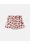  Stella Mccartney Strawberry Print Shorts Crème/rood | Kinderbroeken & Shorts
