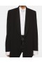  Stella Mccartney Wollen Blazer met Sjaalkraag Middernachtzwart | Dames Jassen en Jacks