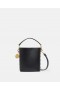  Stella Mccartney Woven Bucket Bag Midnight Black | Damestassen met handgreep
