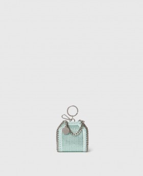  Stella Mccartney Falabella Airpods Case Sleutelhanger Lichtblauw | Dames Sleutelhanger en Bedels