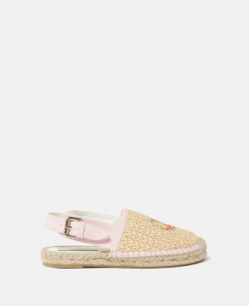  Stella Mccartney Bloemen Geborduurde Espadrilles Beige | Kinderschoenen en Accessoires