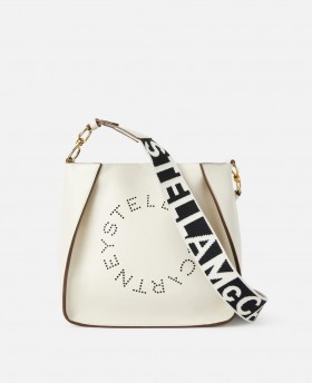  Stella Mccartney Logo Crossbody Tas Wit | Dames Stella Icons