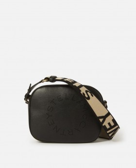  Stella Mccartney Logo Crossbody Cameratas Zwart | Dames Stella Icons