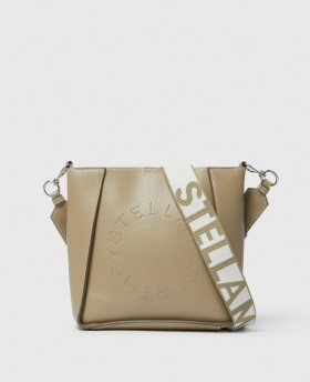  Stella Mccartney Logo Vierkante Crossbody Tas Bamboe | Dames Crossbody Tassen