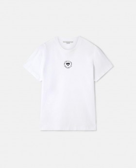  Stella Mccartney Lovestruck Logo T-shirt Wit | Dames Sweatshirts en T-shirts
