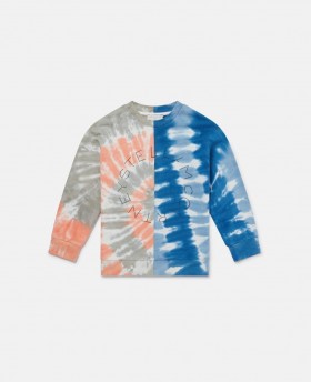 Stella Mccartney Tie-dye Graphic Sweatshirt Multicolor | Kinder T-shirts en Sweatshirts