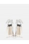  Stella McCartney Gaia Metallic Heeled Espadrilles Hopeiset Naisten Espadrilles