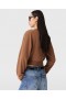  Stella McCartney Hybrid Cropped Cardigan Ruskea | Naisten Neuleet