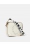  Stella McCartney Logo Crossbody -kameralaukku Valkoinen | Naisten olkalaukut