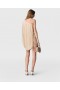 Stella McCartney Ruched Knotted Sheer Panel Mini Dress Nude | Naisten Mekot