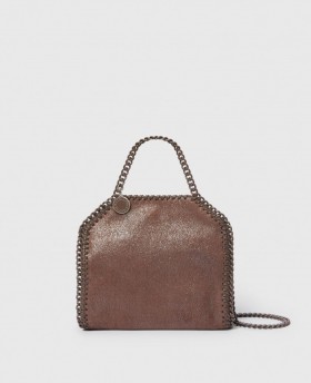  Stella McCartney Falabella Tiny Airlite® -kassi, mahonkikuvio | Naiset, ikoninen Falabella