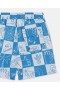 Short de bain à carreaux bleu Stella McCartney | Pantalons et shorts pour enfants