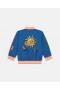  Veste bomber Stella McCartney Cosmic Cowboy bleu marine | Vêtements d'extérieur pour enfants