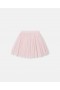  Jupe en tulle rose à volants et élastique Stella McCartney | Pantalons et shorts pour enfants
