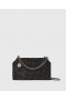  Sac bandoulière Stella McCartney Falabella en maille cristal noire | Mini sacs et pochettes pour femmes