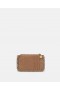  Porte-cartes zippé Stella McCartney Falabella, marron noyer | Portefeuilles femme