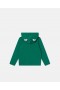 Sweat-shirt à capuche zippé vert Stella McCartney avec motif grenouille | T-shirts et sweat-shirts pour enfants