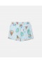Short de bain Stella McCartney imprimé glace bleu | Pantalons et shorts pour enfants