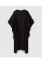 Robe caftan noire Stella McCartney en cristal sans plomb | Robes pour femmes