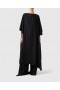Robe caftan noire Stella McCartney en cristal sans plomb | Robes pour femmes