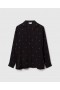 Chemise oversize noire Stella McCartney en cristal sans plomb | Chemises et hauts pour femmes