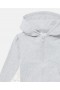 Sweat à capuche zippé gris Stella McCartney avec logo | Pulls et gilets pour enfants