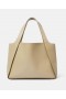  Sac cabas grand format Stella McCartney en bambou avec logo | Sacs cabas pour femmes