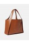  Sac cabas grand format Stella McCartney Logo Pecan | Sacs bandoulière femme