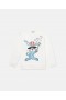  T-shirt à manches longues blanc Stella McCartney Magicians Bunny Graphic | T-shirts et sweat-shirts pour enfants