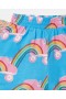  Short à franges bleu à imprimé arc-en-ciel Stella McCartney Rollerskate | Pantalons et shorts pour enfants