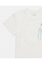  T-shirt graphique Stella McCartney Skateboard Crème | T-shirts et sweat-shirts pour enfants