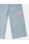  Jean en denim bleu à motif Bob l'éponge Stella McCartney | Pantalons et shorts pour enfants