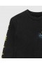 T-shirt à manches longues noir Stella McCartney Bob l'éponge | T-shirts et sweat-shirts pour enfants