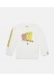 Sweat-shirt graphique Stella McCartney Bob l'éponge crème | T-shirts et hauts pour enfants