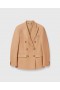  Blazer croisé rayé Stella McCartney couleur biscuit | Manteaux et vestes pour femmes
