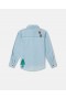 Chemise en jean bleue Stella McCartney Woodland Friends | T-shirts et sweat-shirts pour enfants