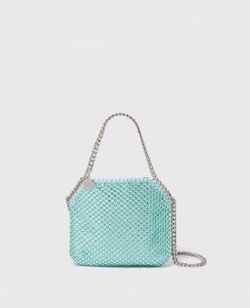  Sac cabas Stella McCartney Falabella Mini Bleu Clair | Femme L'emblématique Falabella