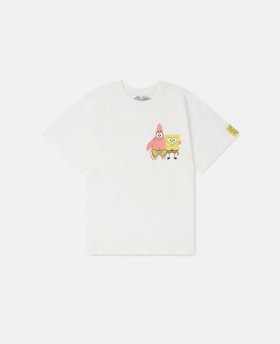 T-shirt graphique Stella McCartney Bob l'éponge crème | T-shirts et hauts pour enfants