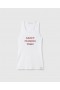 Stella McCartney – Endlich! Tanktop in Reinweiß | Damen-Sweatshirts und T-Shirts