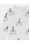  Stella McCartney Sweatshirt mit Katzenprint, Creme | Kinder/Babys Jungen