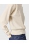 Stella McCartney Kelsun Kurzarmpullover, Creme | Damenstrickwaren