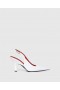  Stella McCartney Elsa Slingbacks mit spitzer Zehenpartie, Weiß | Damen-Pumps